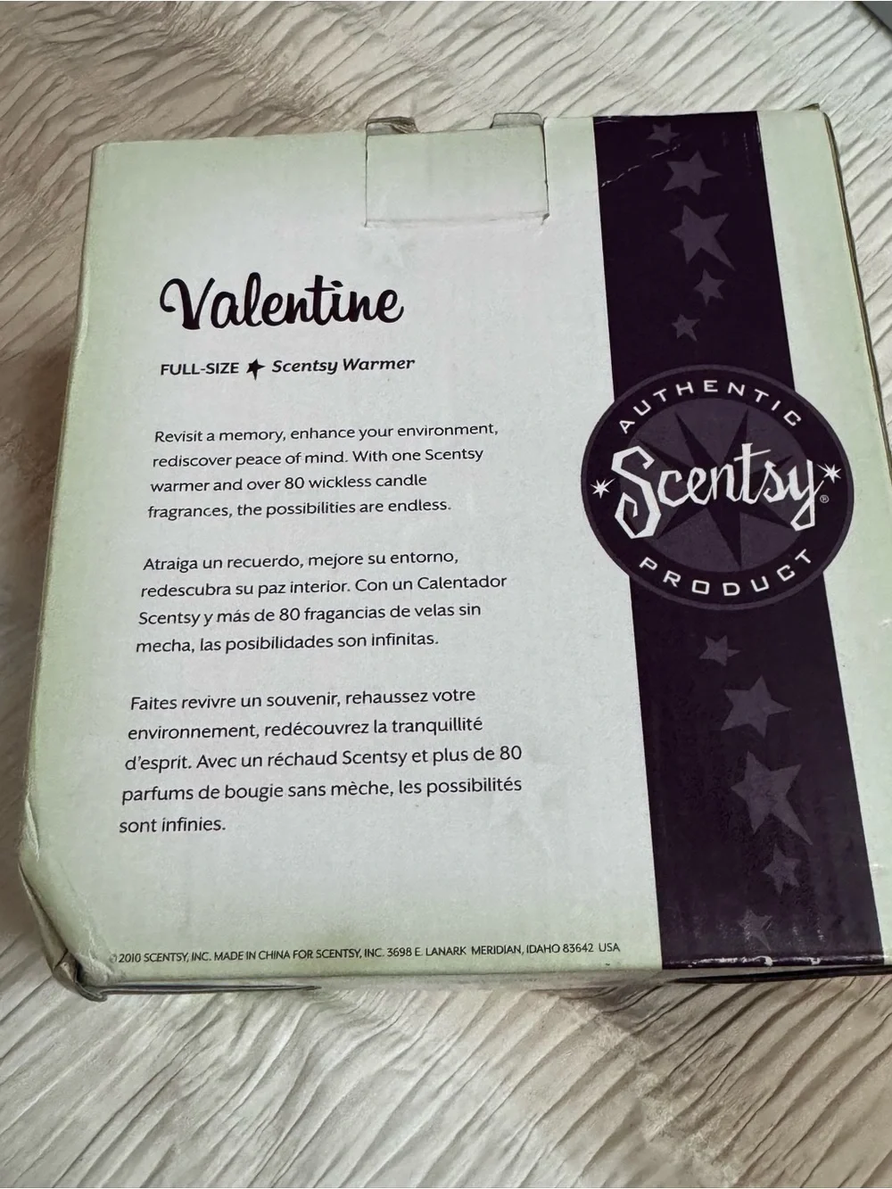 Scentsy compact ceramic